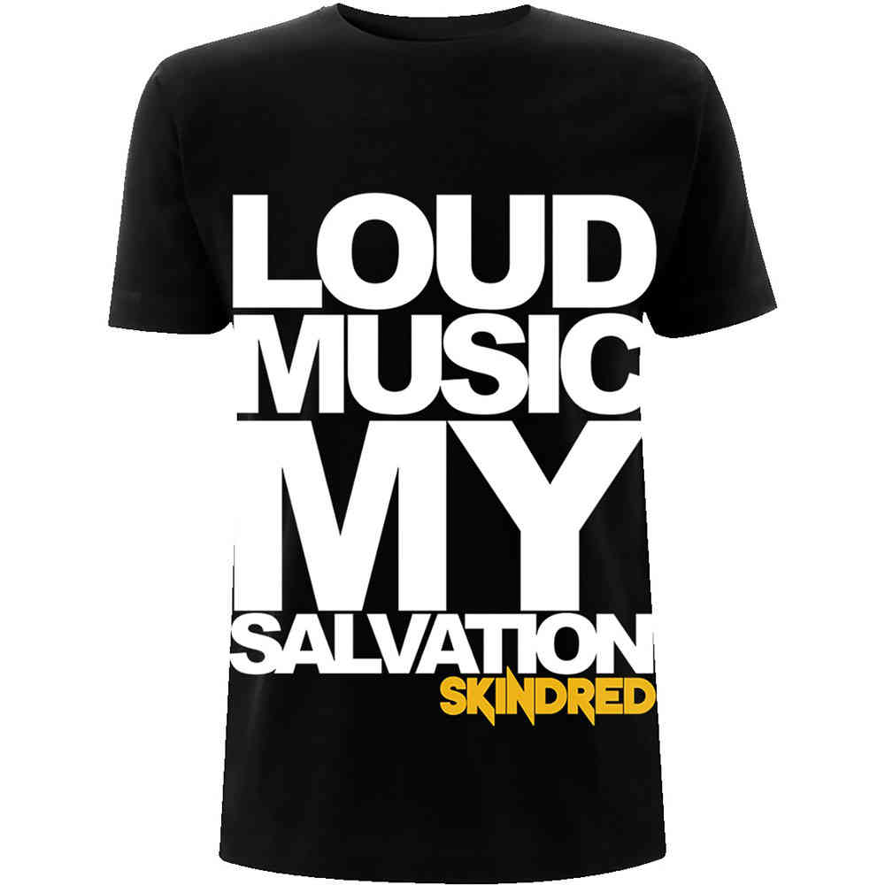 Skindred - Loud Music Heren Tshirt - Zwart
